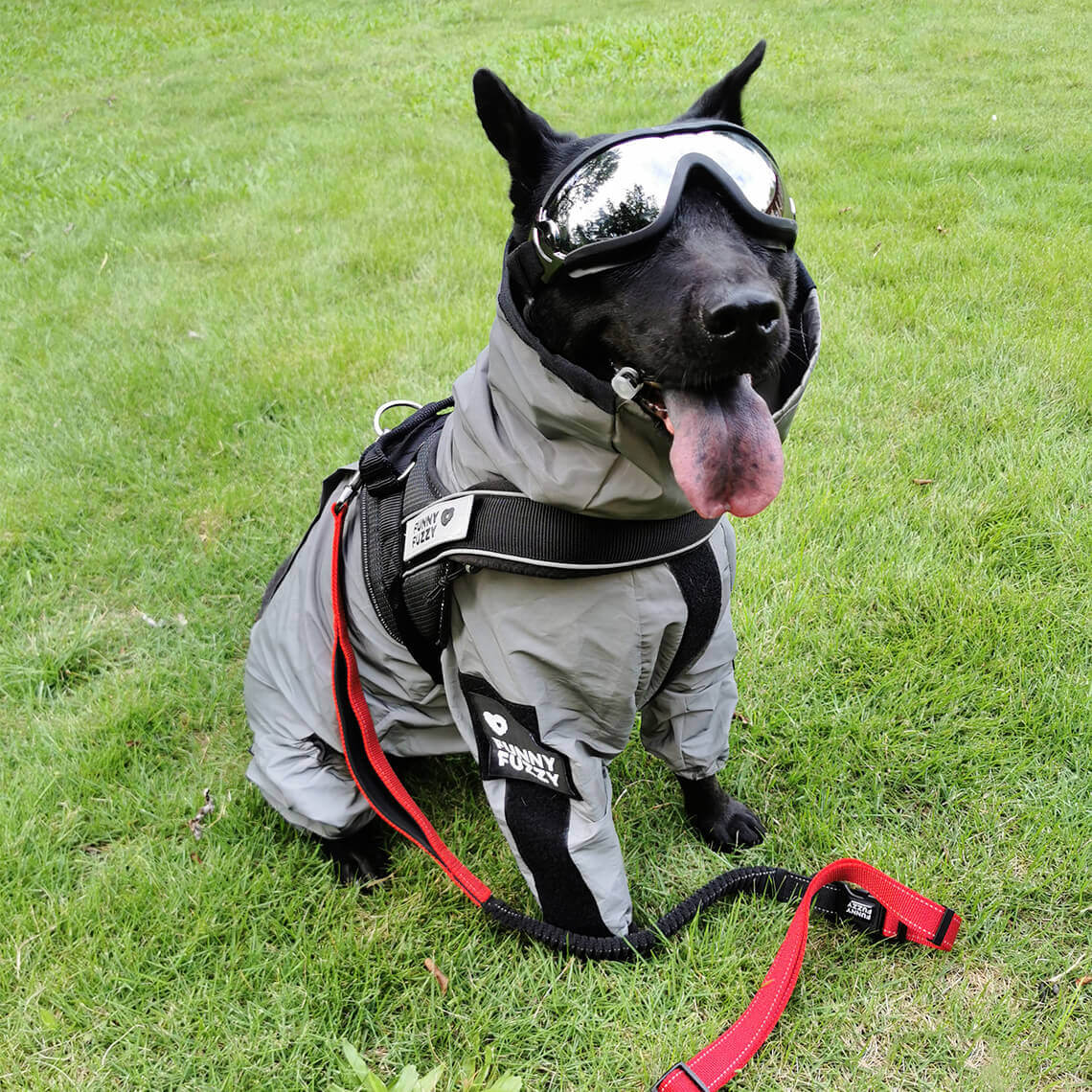 Reflective All-weather Waterproof Cool Dog Accessories Rain Coat - FUNNYFUZZY