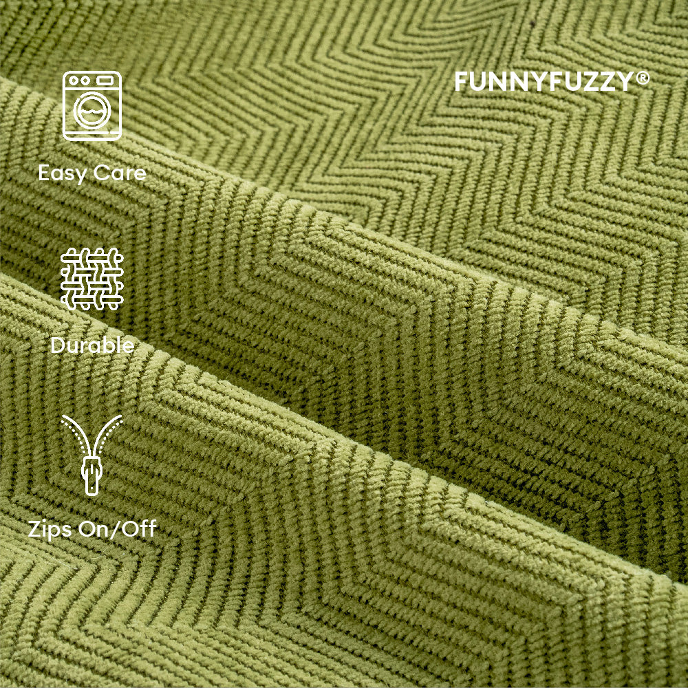 All-Season Chenille Dual-layer Removable Sponge Orthopedic Dog Bed With Pillow