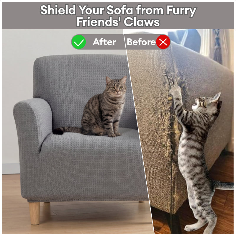 High-Elastic Water-resistant and Anti-Scratch Full Wrap Armchair Sofa Cover