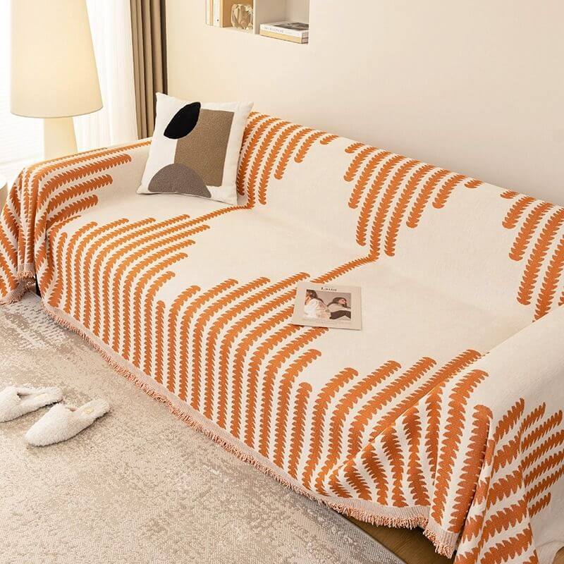 All-seasons Chenille Fabric Double-sided Anti-scratch Home Armchair Sofa Cover