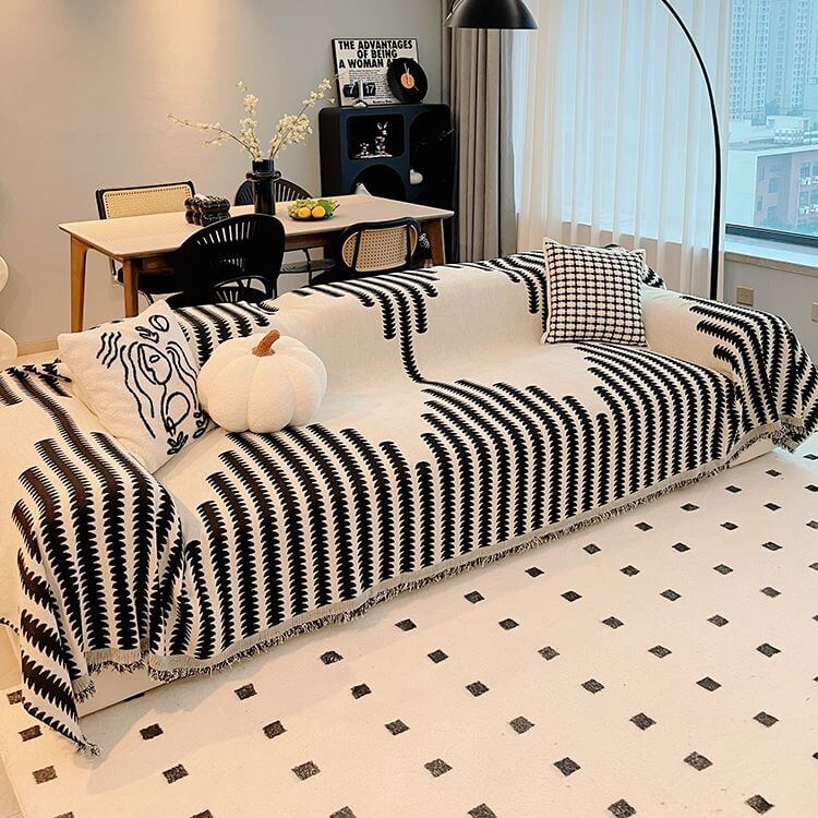 All-seasons Chenille Fabric Double-sided Anti-scratch Home Armchair Sofa Cover
