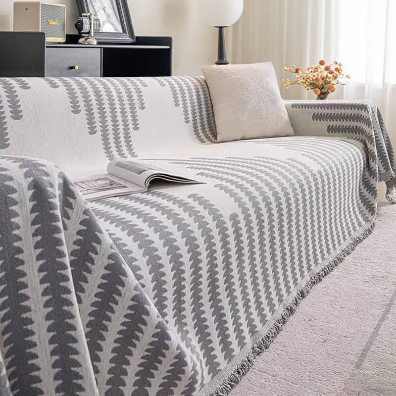 All-seasons Chenille Fabric Double-sided Anti-scratch Home Armchair Sofa Cover