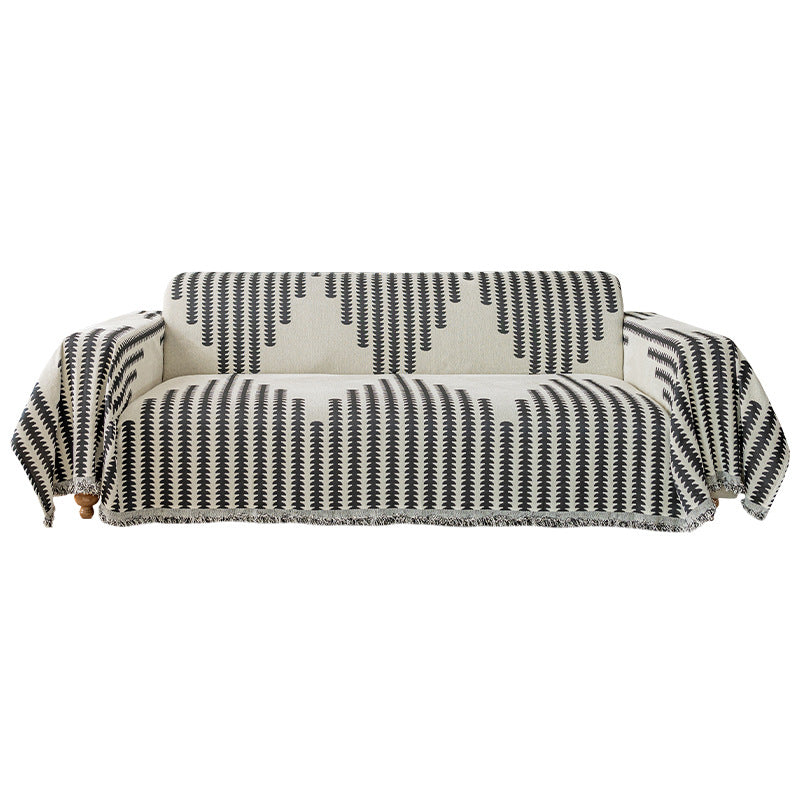 All-seasons Chenille Fabric Double-sided Anti-scratch Home Armchair Sofa Cover