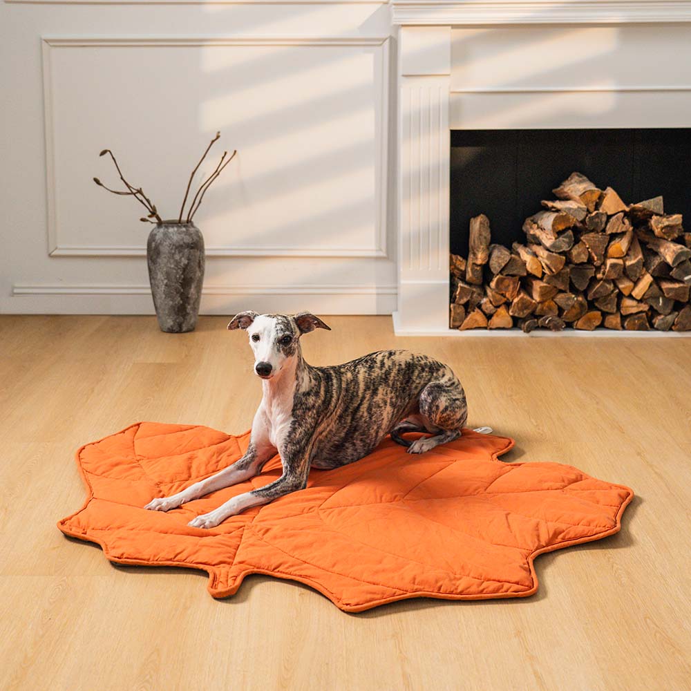 Leaf Shape Dog Blanket - FUNNYFUZZY