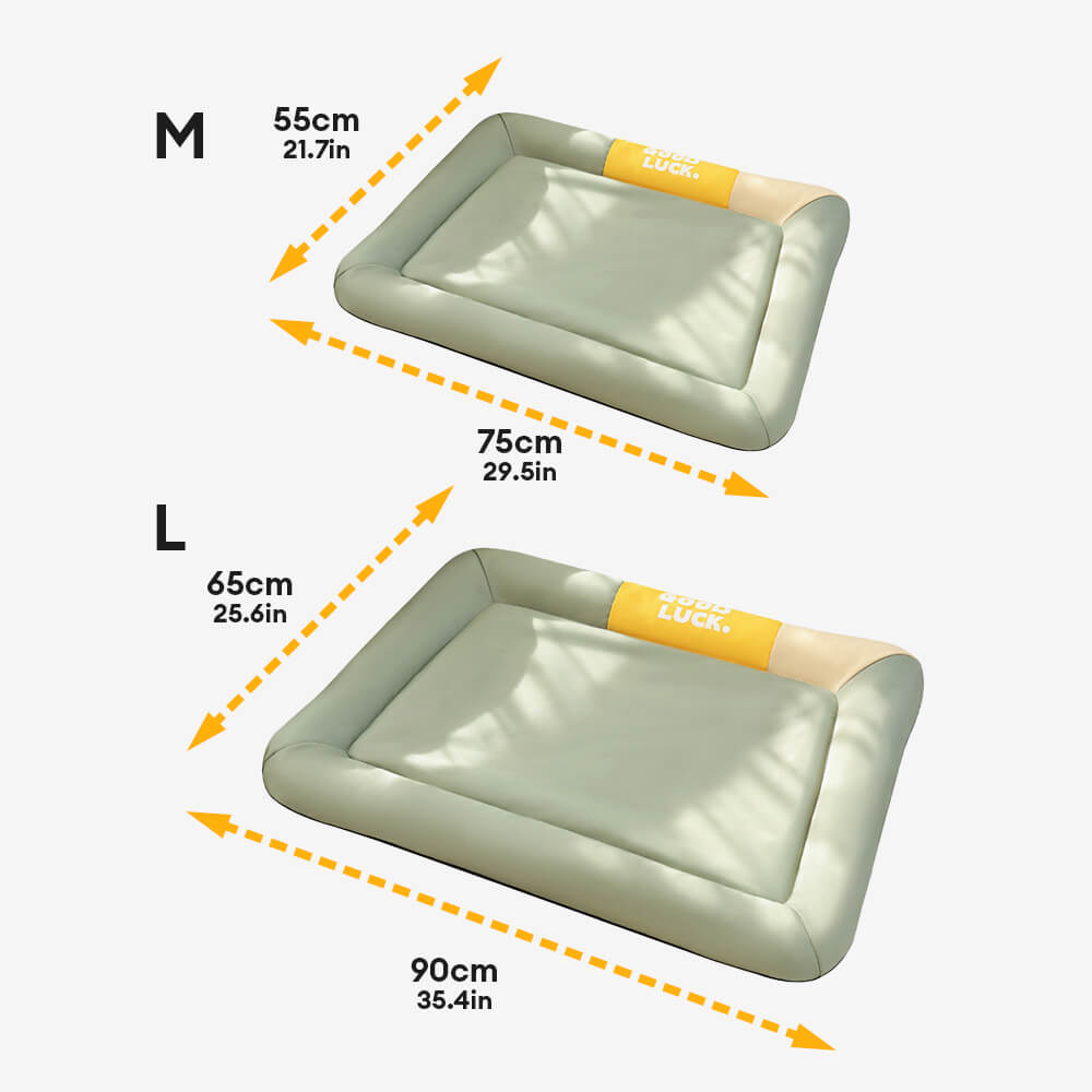 Colorblock Waterproof Scratch-Resistant All-Season Dog Mat