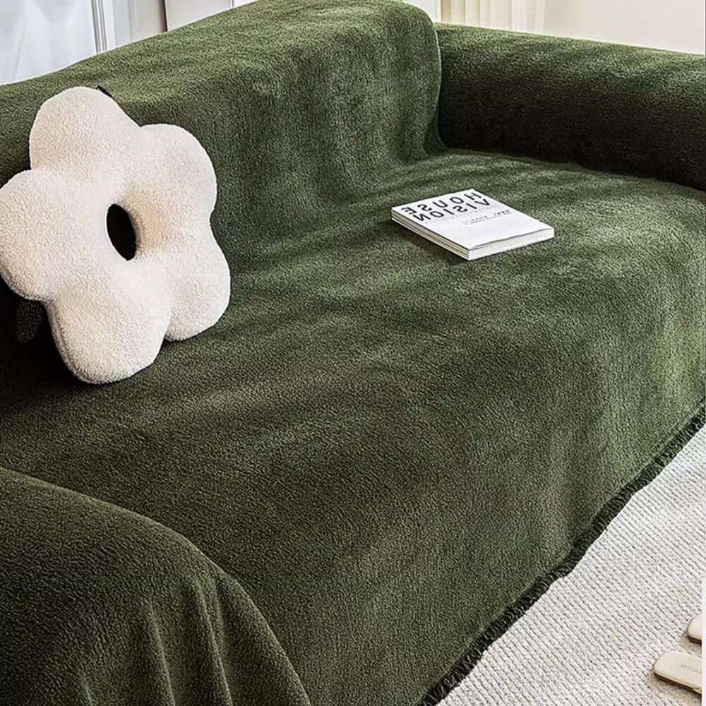 Soft Plush Water-resistant Multi-Purpose Furniture Armchair Sofa Cover