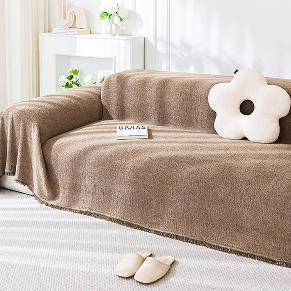 Soft Plush Water-resistant Multi-Purpose Furniture Armchair Sofa Cover