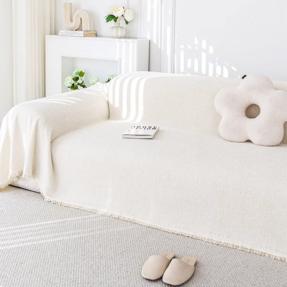 Soft Plush Water-resistant Multi-Purpose Furniture Armchair Sofa Cover