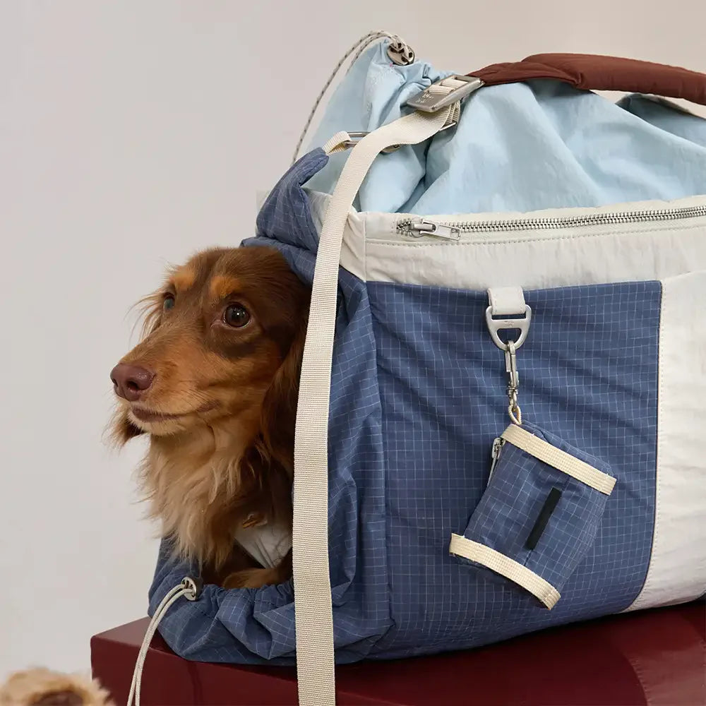 Vintage Breezy Outdoor Waterproof Large-Capacity Travel Pet Carrier Bag