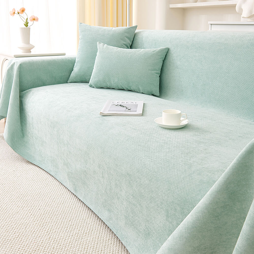 Soft and Waterproof Scratch-Resistant Non-Linting Throw Armchair Sofa Cover