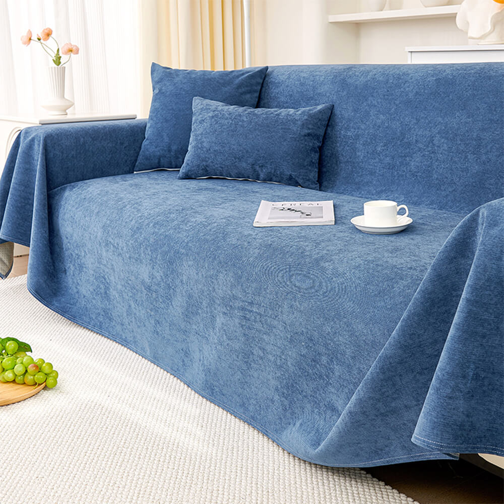 Soft and Waterproof Scratch-Resistant Non-Linting Throw Armchair Sofa Cover