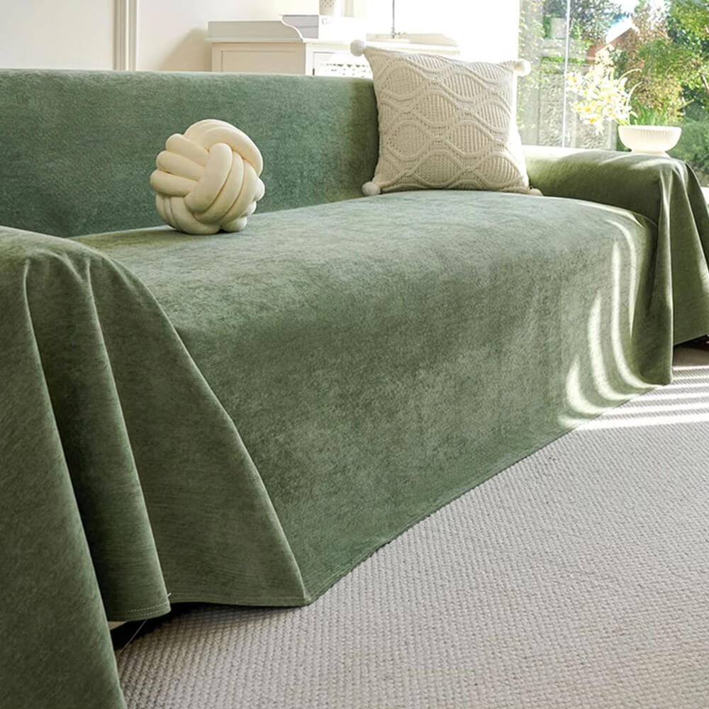 Soft and Waterproof Scratch-Resistant Non-Linting Throw Armchair Sofa Cover