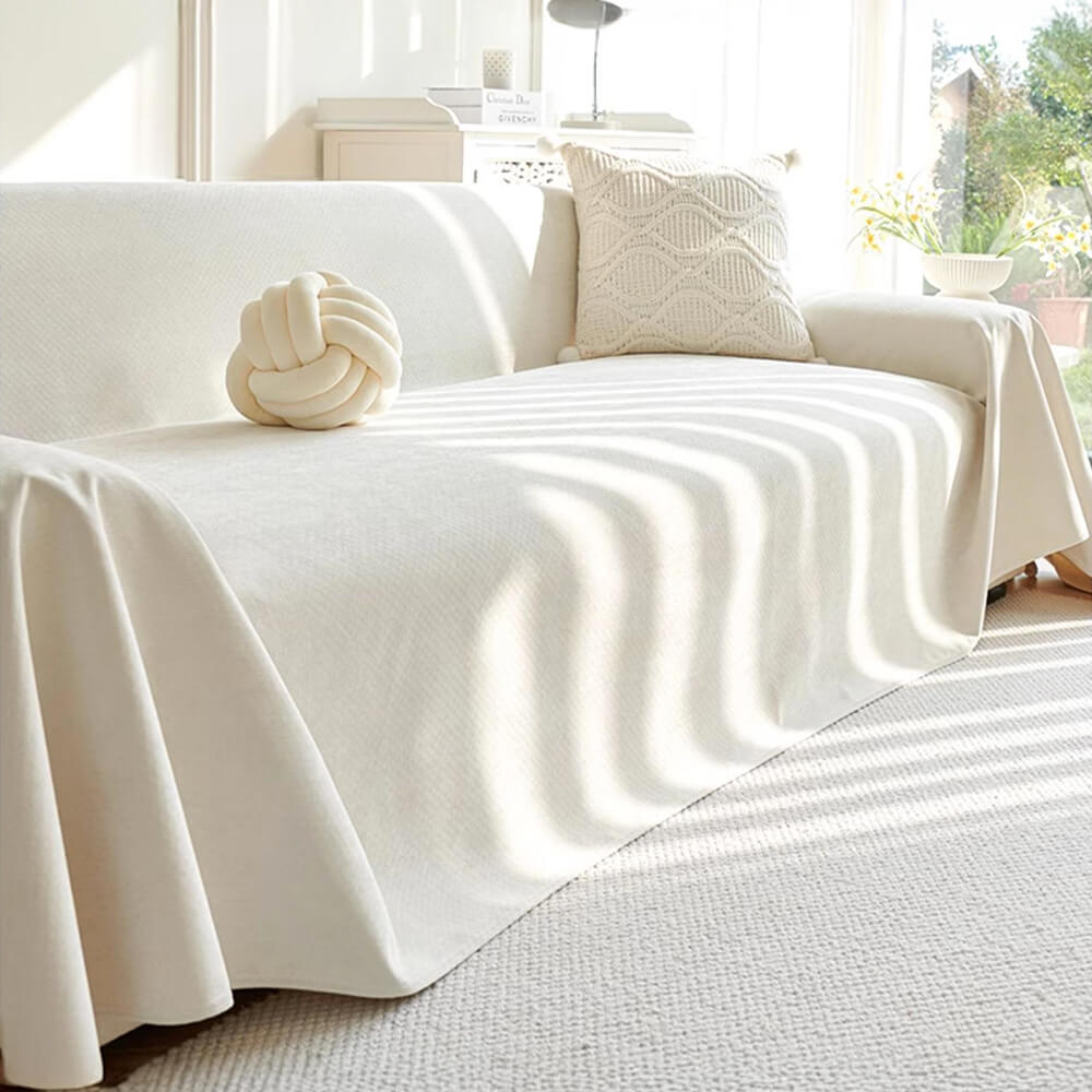 Soft and Waterproof Scratch-Resistant Non-Linting Throw Armchair Sofa Cover