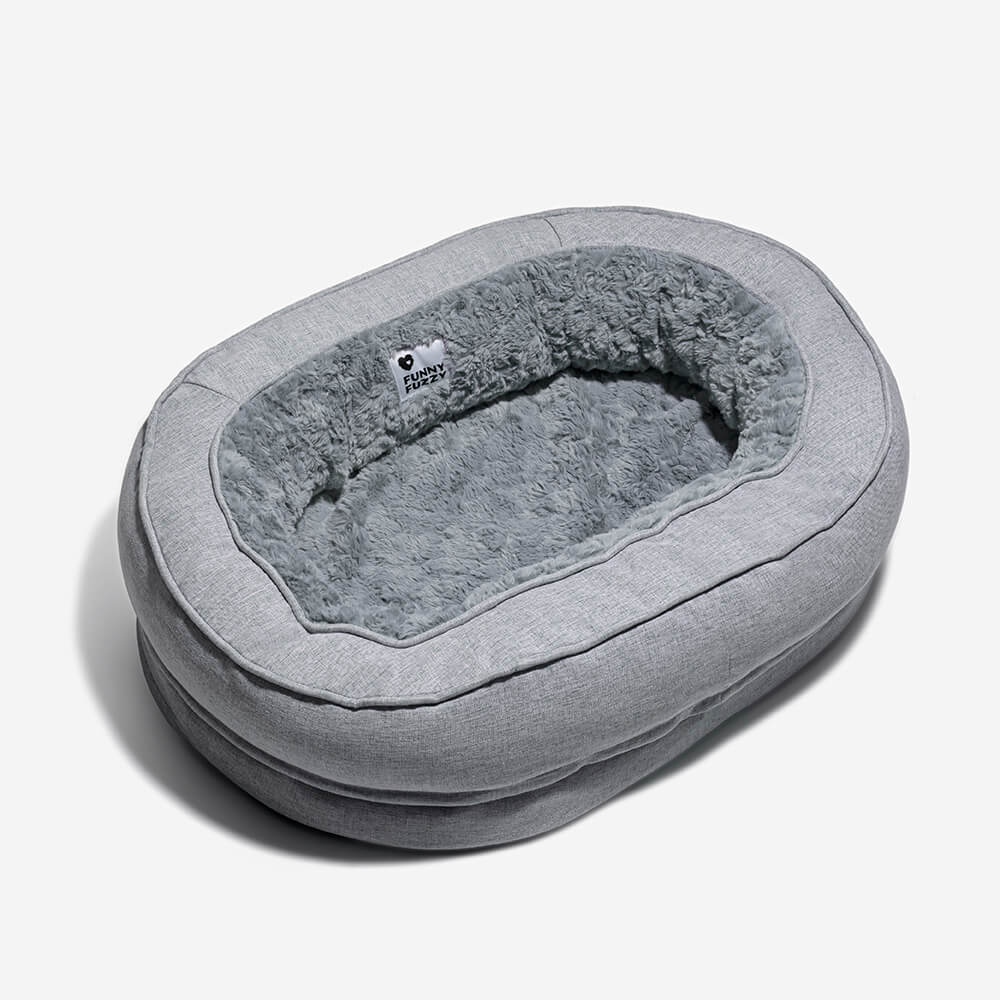 Donut Orthopedic Dog Bed - FUNNYFUZZY