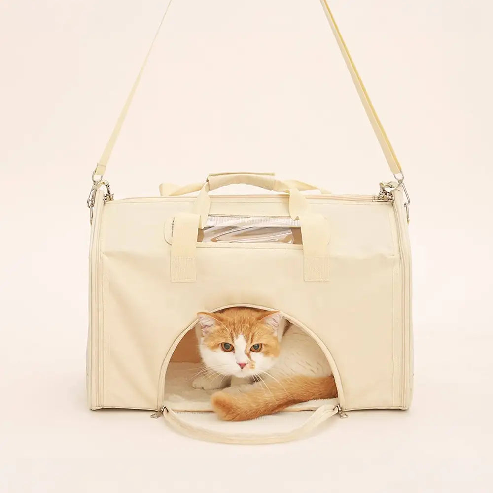 House-Shaped Breathable Foldable Large Capacity Multi-Functional Cat Carrier Bag