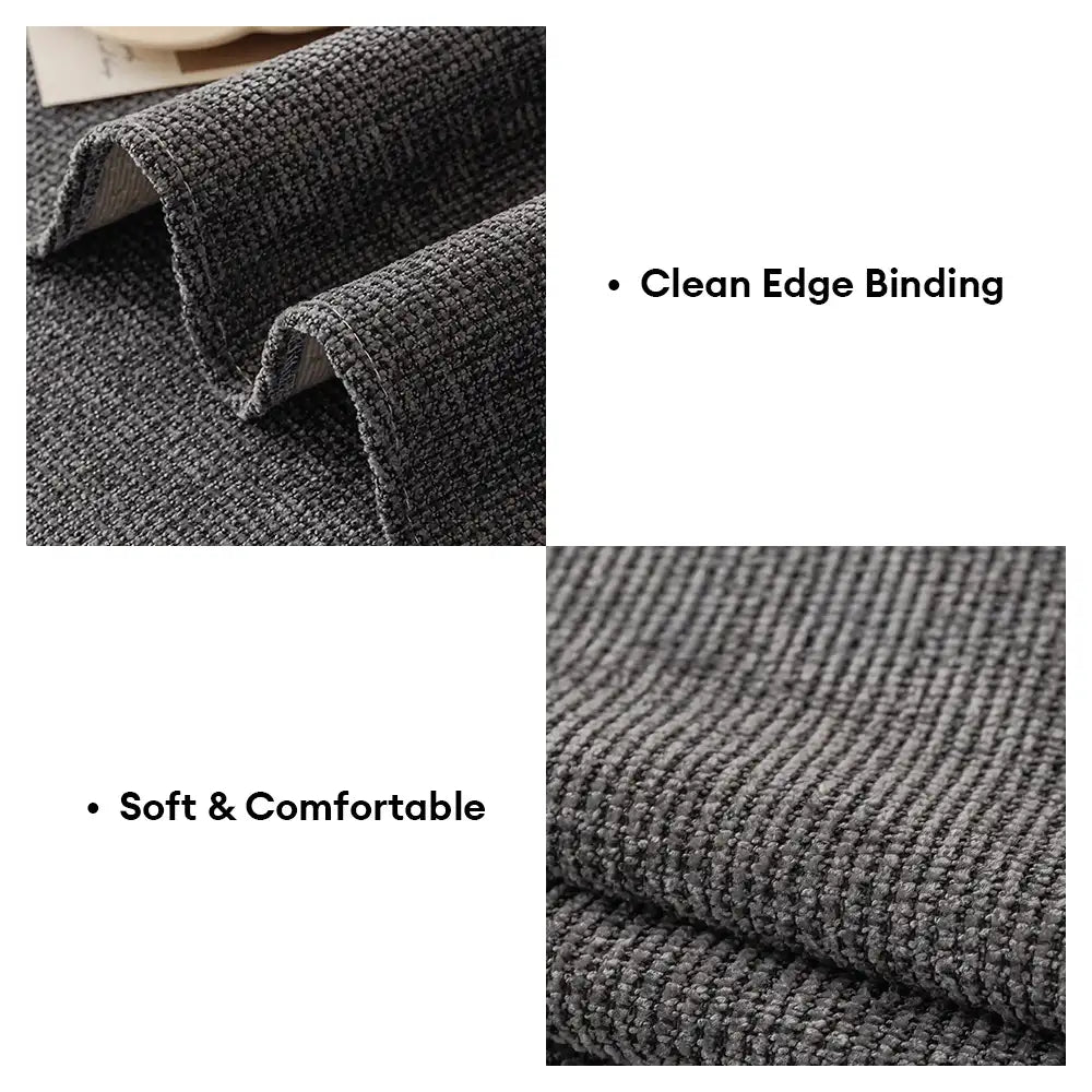 One-Piece Chenille Scratch-Resistant Durable Water-Repellent Non-Slip Outdoor Couch Cover