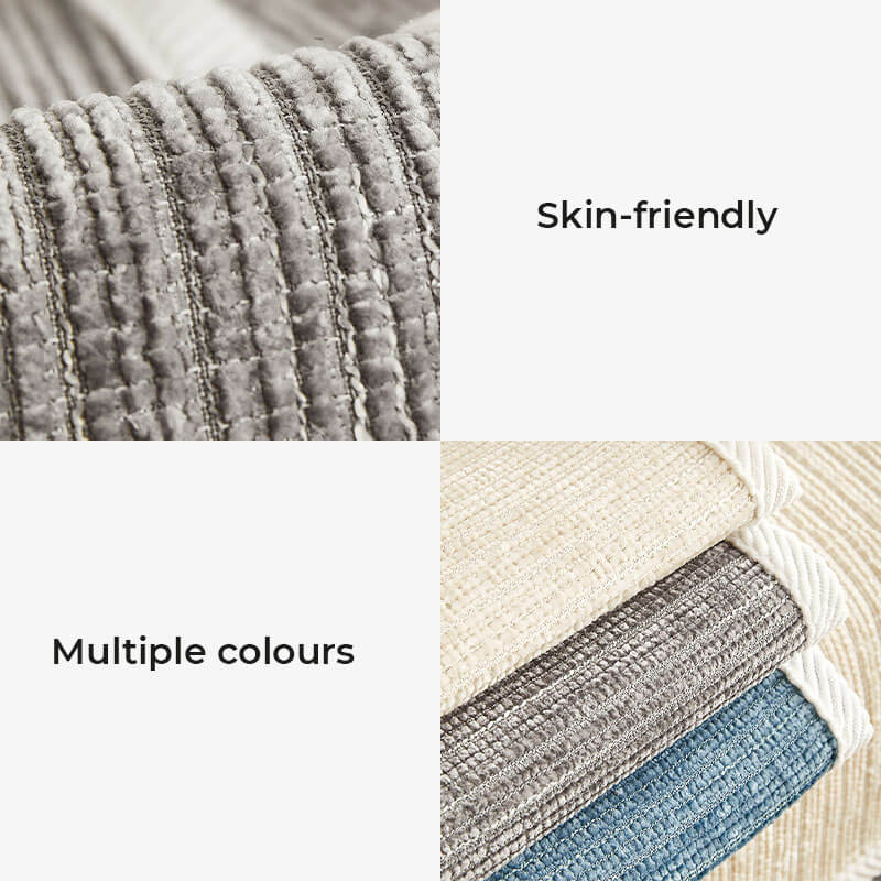 Waterproof Antimicrobial Simple Chenille Fabric Anti-scratch Outdoor Couch Cover