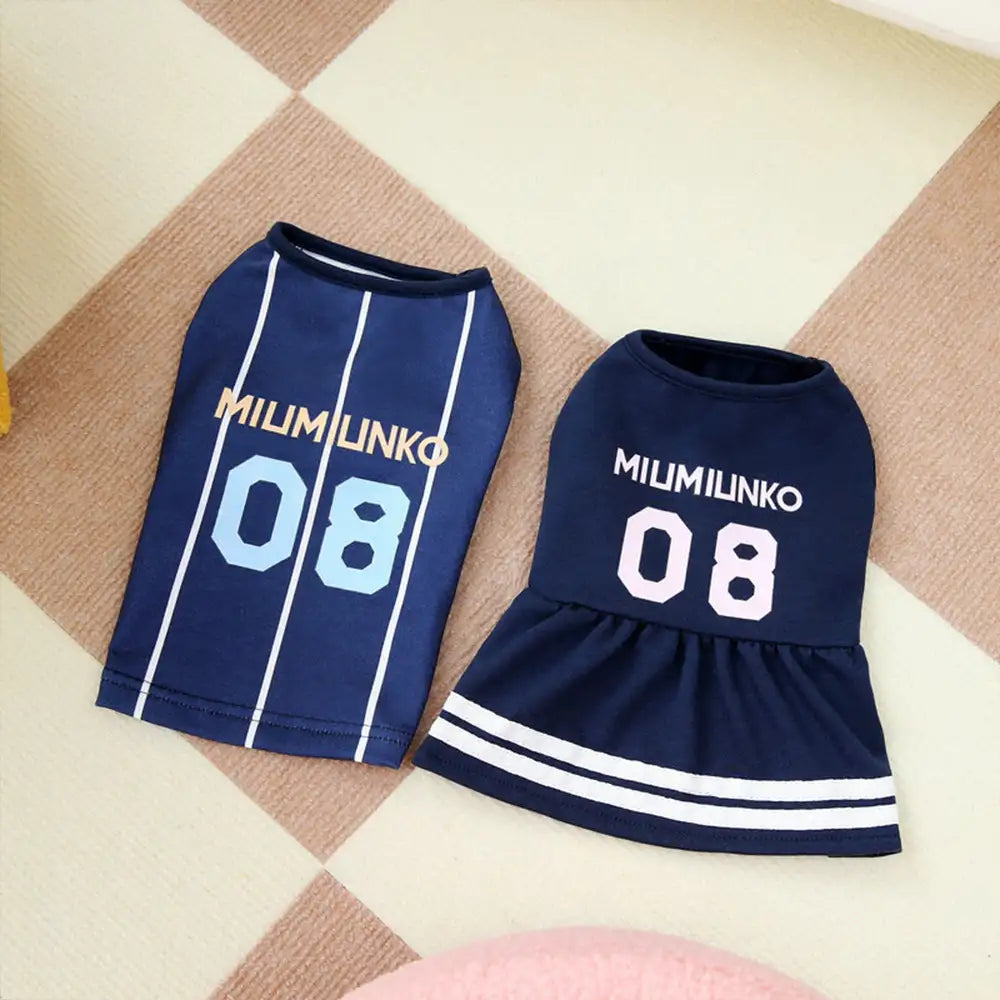 Sports Series Breathable Puppy T-Shirt and Dress