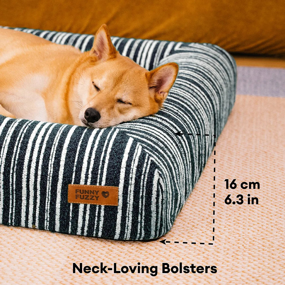 Orthopedic All-season Memory Foam Dog Bed - Funnyfuzzy SnugNest