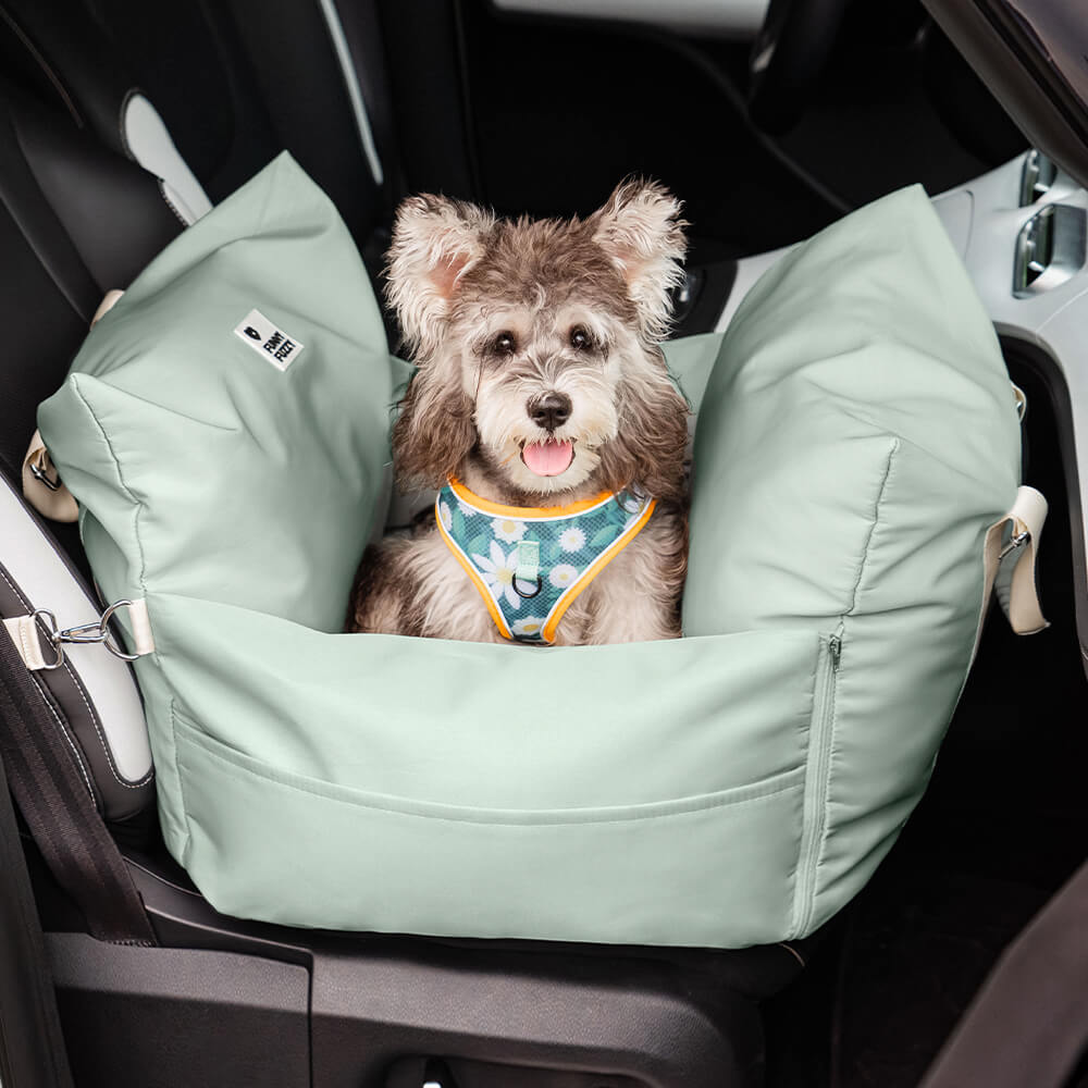 Waterproof Dog Car Seat Bed - First Class - FUNNYFUZZY