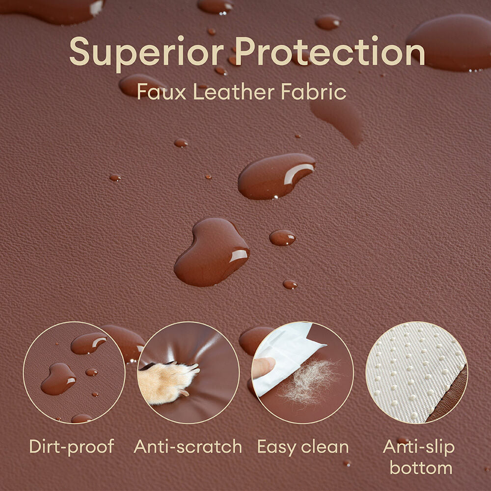 Waterproof Washable PU Leather Modular Multi-Level Pet Stairs