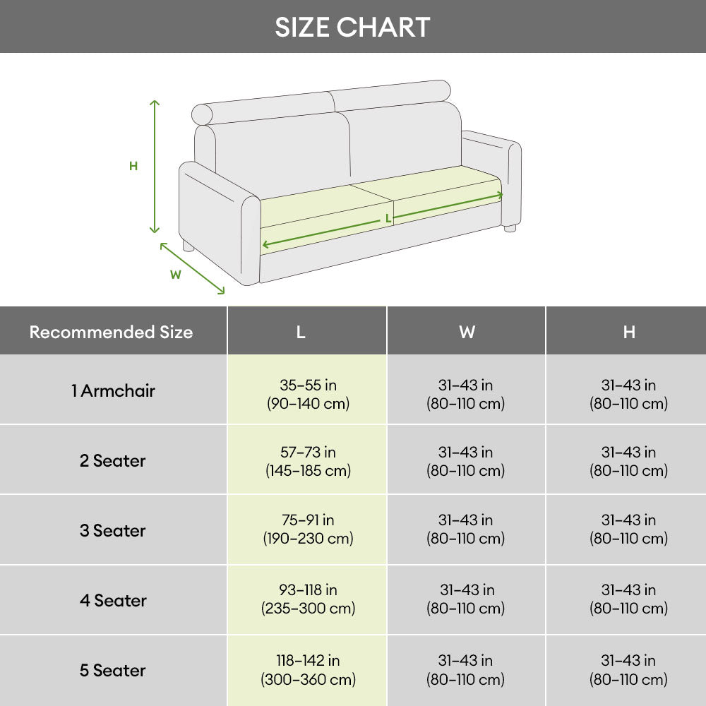 Herringbone Full Coverage Comfortable Scratch-Resistant Sofa Protection Magic Couch Cover