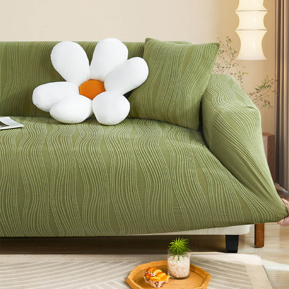 Jacquard Stretch Full-Cover Anti-scratch Armchair Couch Cover