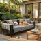 Simple Modern Jacquard High-Weight Non-Slip Chenille Outdoor Couch Cover