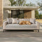 Breathable Woven Cotton Linen Non-Slip Outdoor Couch Cover