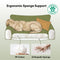 All-Season Chenille Dual-layer Removable Sponge Orthopedic Dog Bed With Pillow
