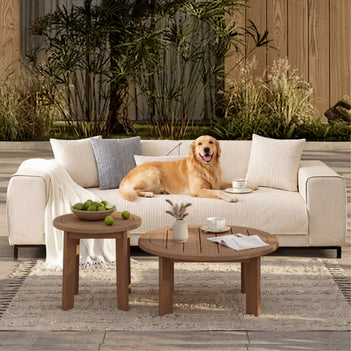 Simple Solid Color Chenille Scratch-resistant Protective Outdoor Couch Cover