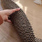Nordic Handwoven Durable Cat Scratch Mat Rug with Fringe