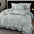 Premium Soft Stereoscopic Floral Trimmed Milk Velvet Bed Sheet Set