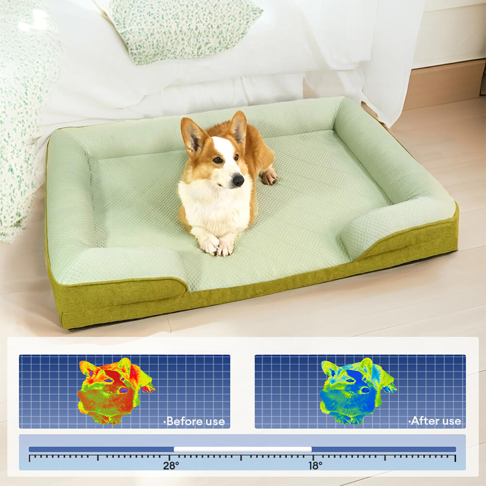 Cooling Orthopedic Washable Large Dog Sofa Bed