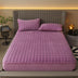 Plush Velvet Breathable Warm Fitted Sheet Mattress Cover