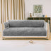 All-Season Anti-Slip Striped Pet Rug Furniture Protector with Armrest Outdoor Couch Cover - Keep Still
