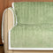 All-Season Anti-Slip Striped Pet Rug Furniture Protector with Armrest Outdoor Couch Cover - Keep Still