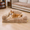 Plush Warm Removable Sponge Orthopedic Dog Sofa Bed - FluffyHaven