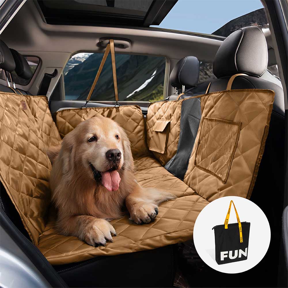 Mobile Bedroom Extra-Large Full Coverage Dog Back Seat Extender - Ideal for Travel & Camping