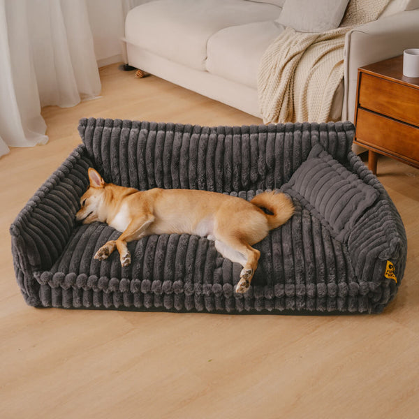 Large Washable Fluffy Orthopedic Soft Dog Pillow Outdoor Dog Sofa Bed-Snoozy Dream