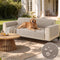 One-Piece Chenille Scratch-Resistant Durable Water-Repellent Non-Slip Outdoor Couch Cover