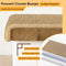 Anti-scratch Faux Sisal Stair Protectors Tape Free Washable Carpet Stair Treads