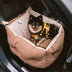 Travel Protection Booster Waterproof Elevated & Thickened Dog Car Seat Bed