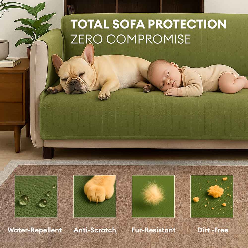 Waterproof Non-Slip Furniture Protector Pet Couch Cover-Slipsafe