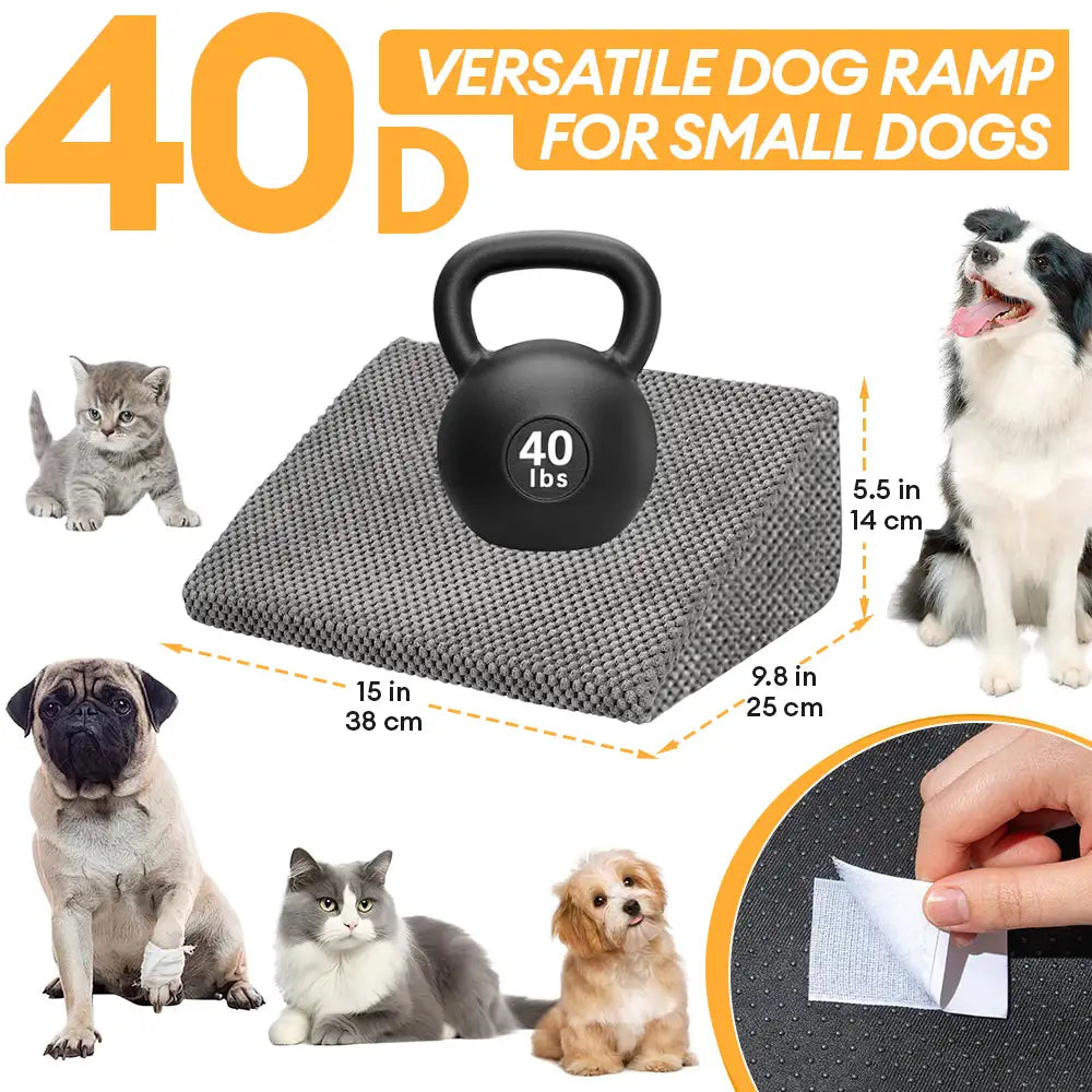 Modular Foam Dog Ramp Stairs for Staircase Stairs with Velcro