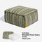 Sustainable Storage Pouf Ottoman & Dog Bed - Funnyfuzzy SnugNest