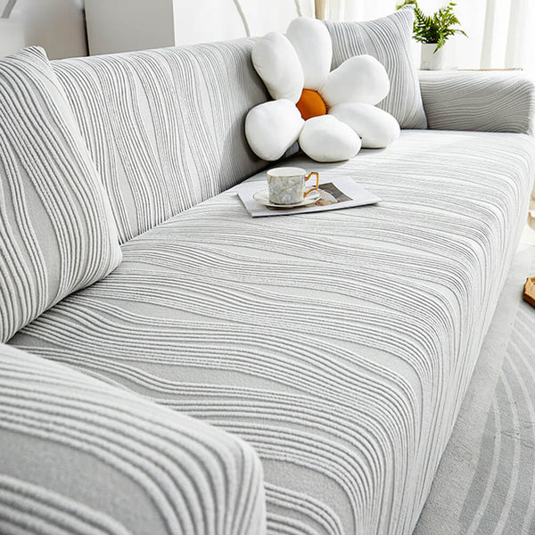 Jacquard Stretch Full-Cover Anti-scratch Armchair Couch Cover