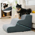 Multifunctional 2-in-1 Foldable Dog Stairs with Ramp Mode