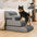 Adjustable Non-Slip Washable Soft Dog Stairs with Gentle Ramp