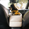 Portable Travel Faux Leather Waterproof Center Console Pet Car Seat